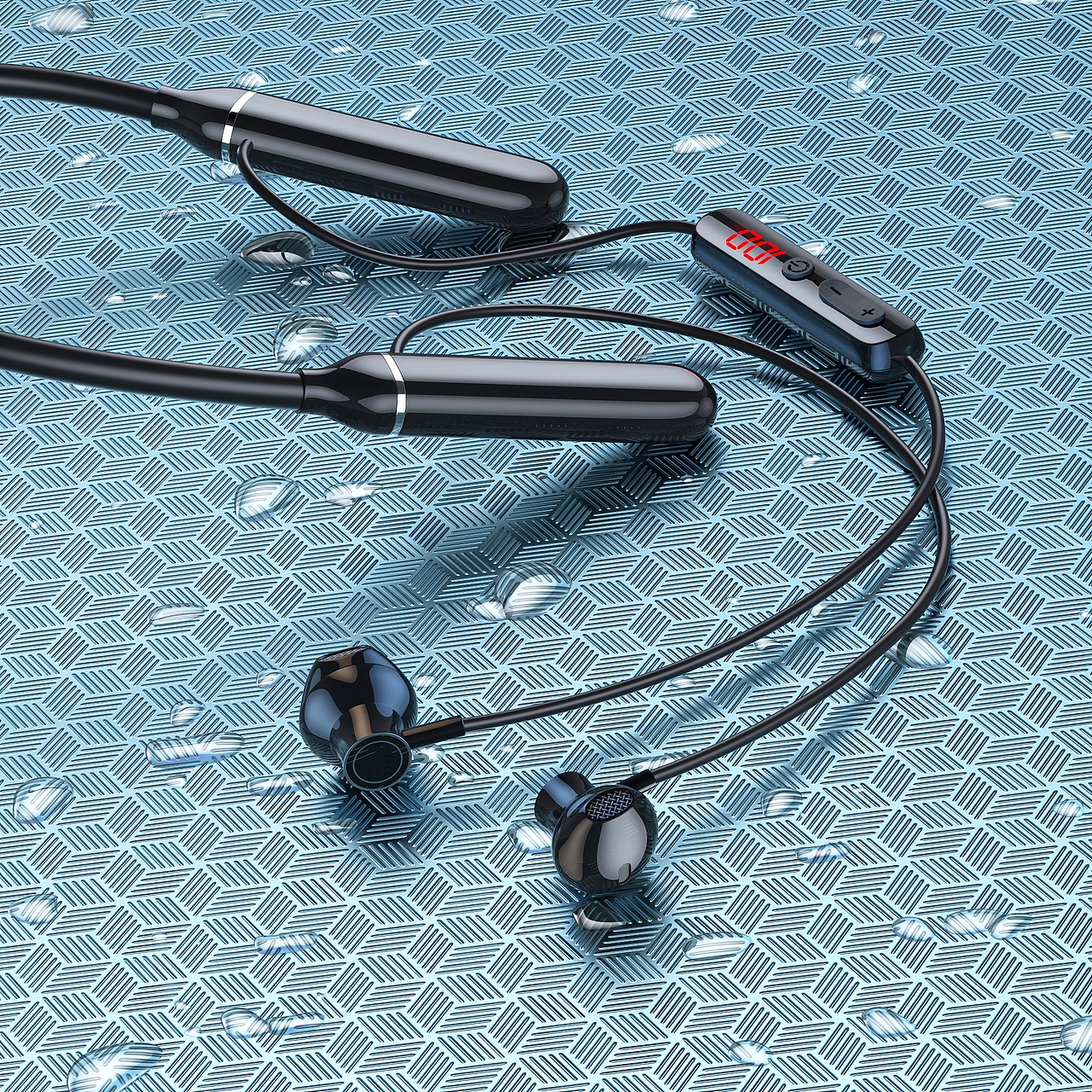 【产品建模渲染】蓝牙耳机/手持风扇