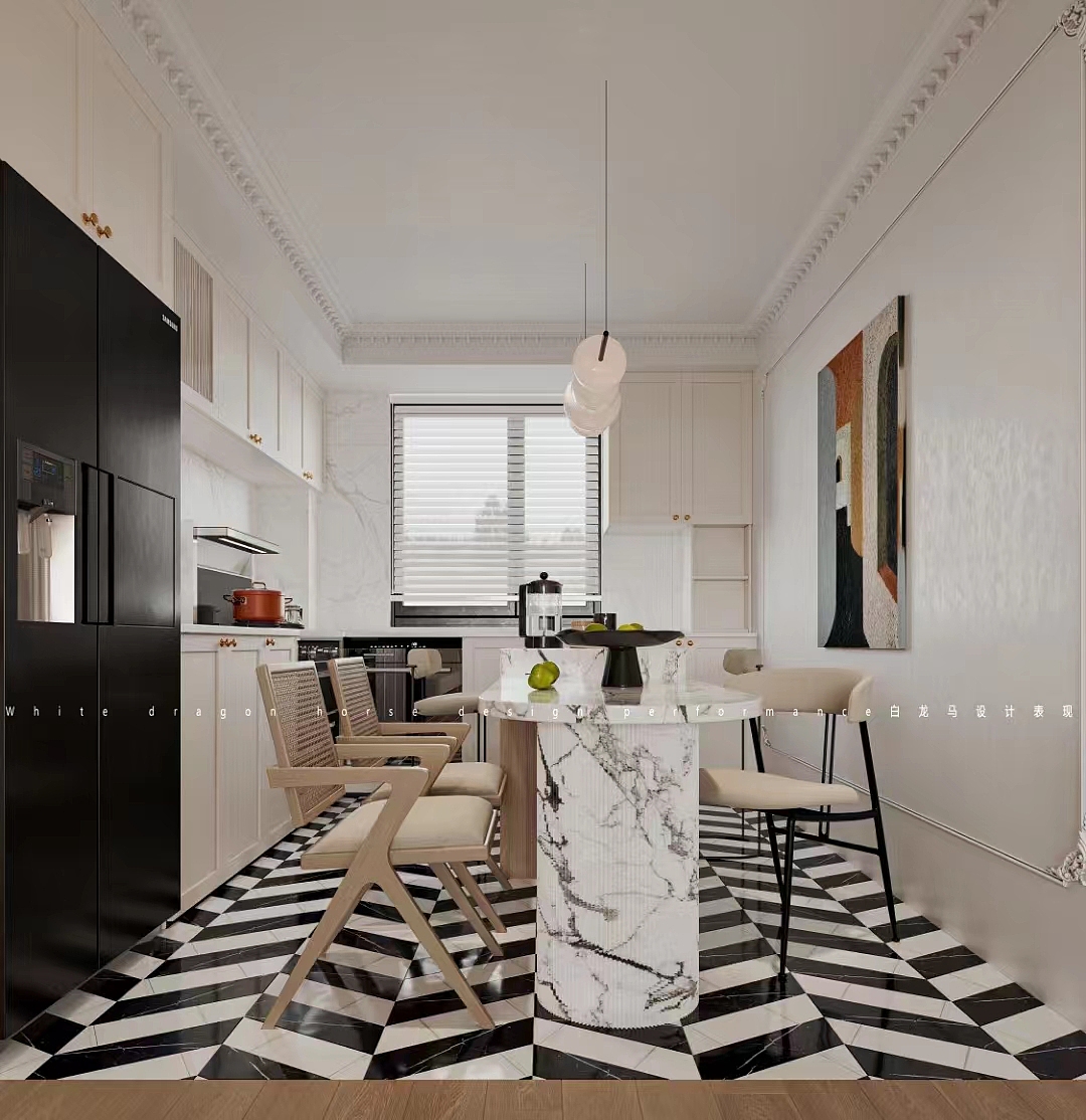 法式——白龙马效果（图ZMzQ3MTczMjky） - 家装设计 - 站酷设计师一只小娄娄原创素材 - 站酷ZCOOL