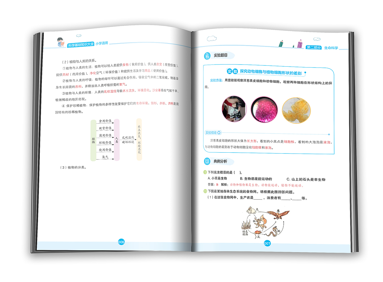 版式设计-小学科学