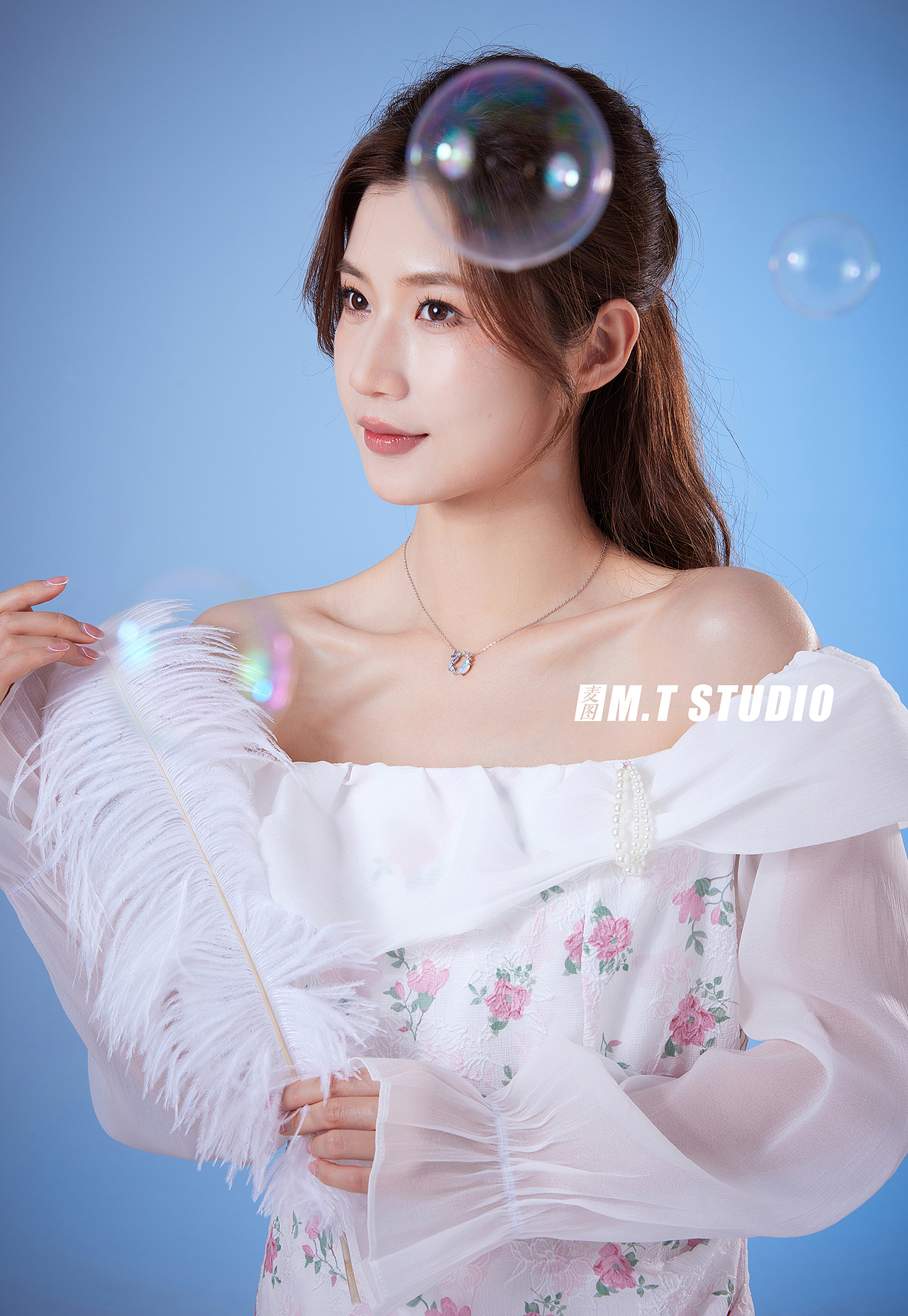 银千惠饰品银饰模特图