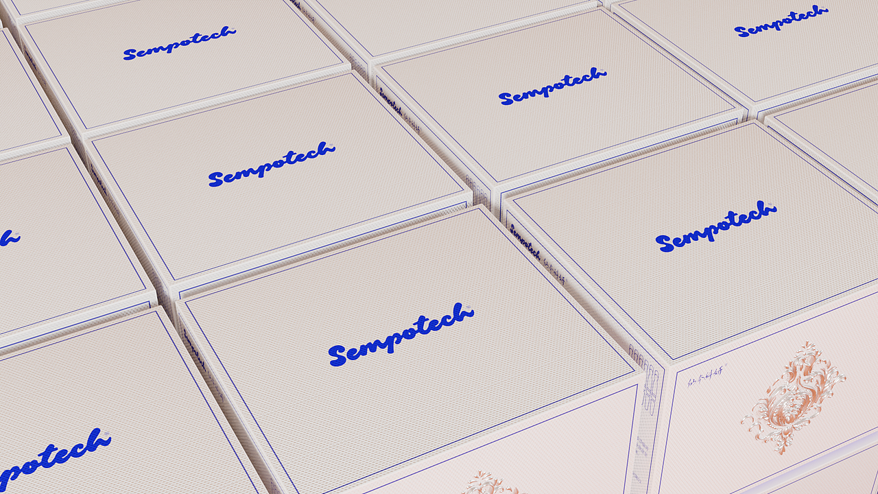 仙本科妍光热激修护精华产品包装设计