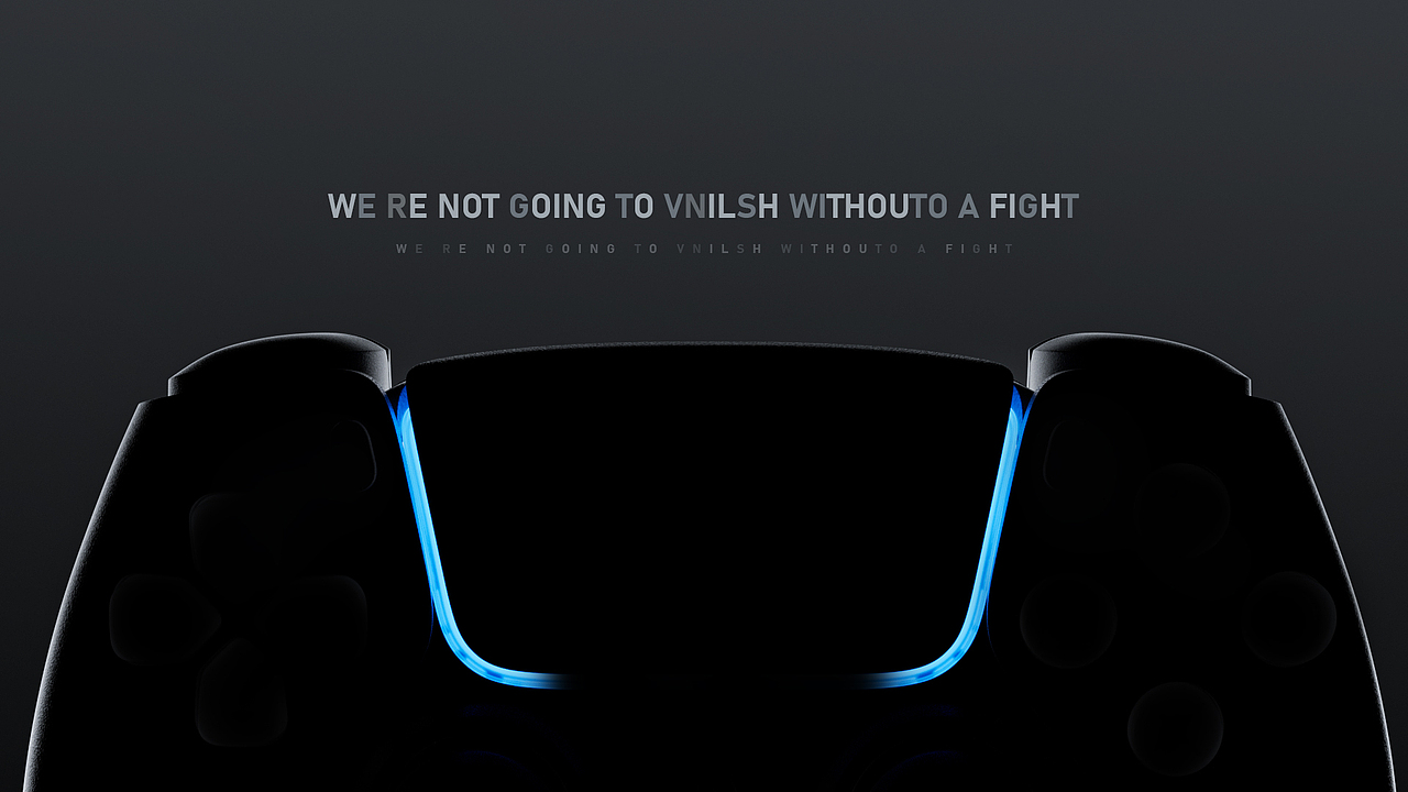 【产品渲染】主机+游戏手柄