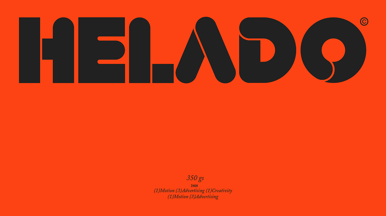 设计分享/ HELADO