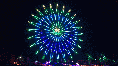 广西北流专业制作商业街彩灯亮化厂家梦幻灯光节出售