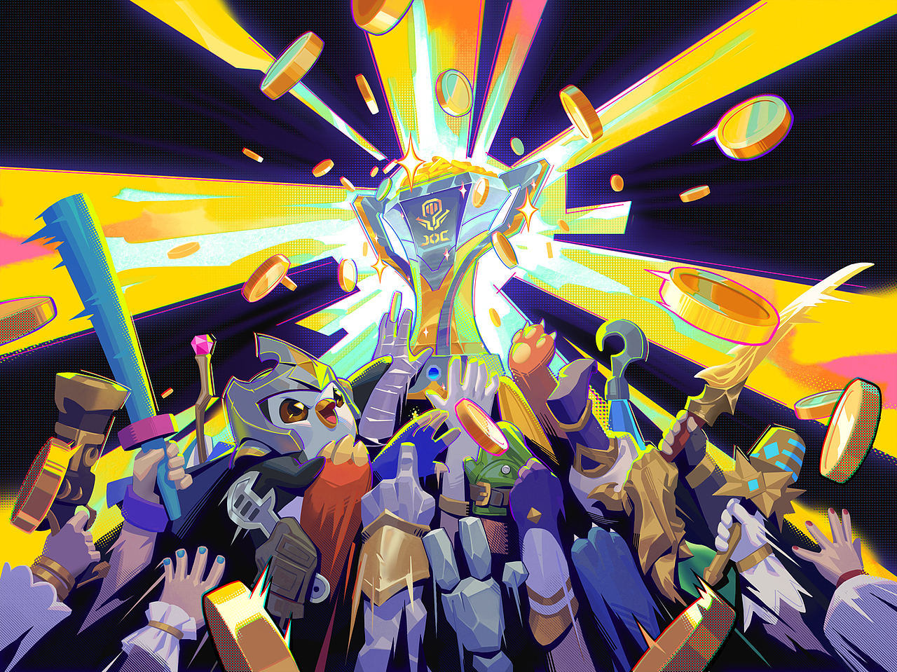 金铲铲之战JOC4宣传主KV