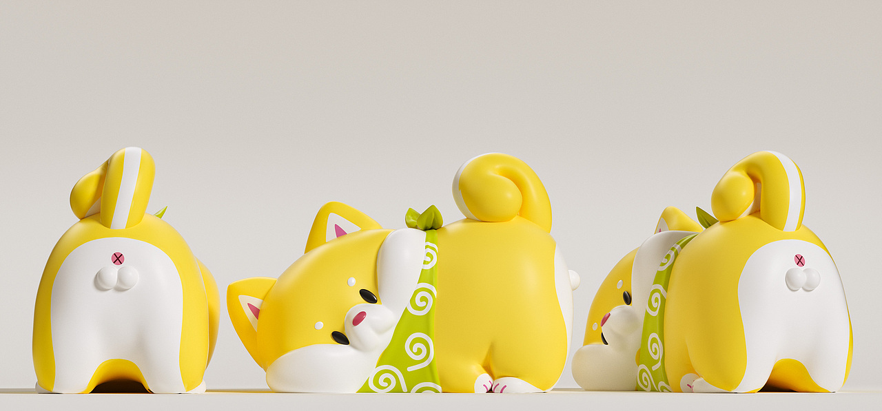 小狗狗IP（图ZMzQ2MzU2MTcy） - 人物/生物 - 站酷设计师三宋原创素材 - 站酷ZCOOL