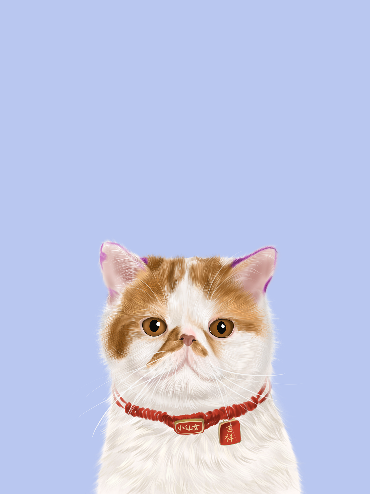 写实风宠物手绘