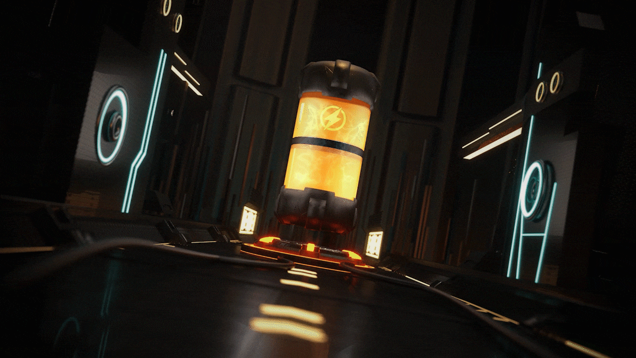 小家电 露营风扇 三维产品动画渲染