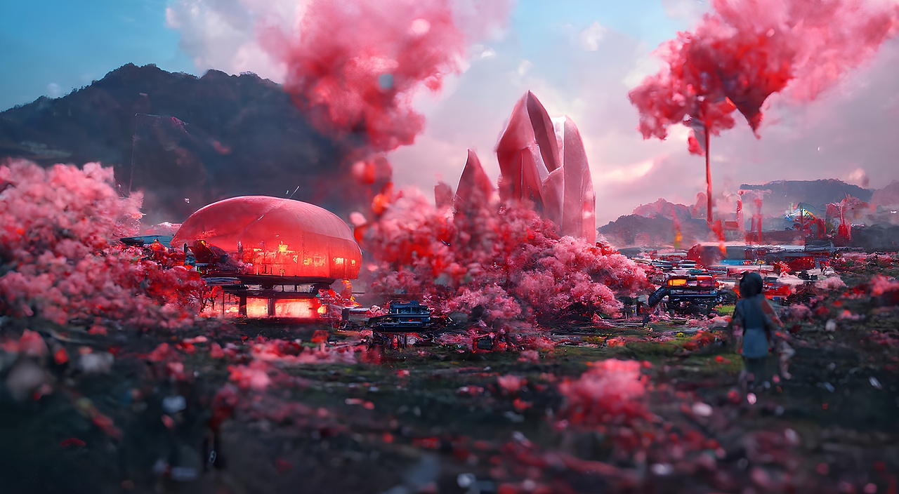 花见粉红妆-ayu醒梦如画-49/365（图ZMjk4MDEzNzg4） - 儿童插画 - 站酷设计师AYUS原创素材 - 站酷ZCOOL