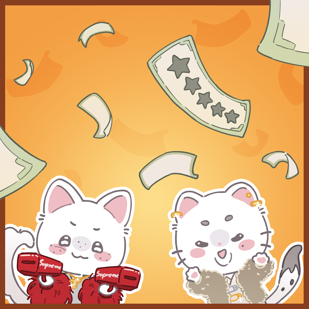 小动物涂鸦练习①（图ZMzQxNjc5MjQ0） - 创作习作 - 站酷设计师marukin原创素材 - 站酷ZCOOL