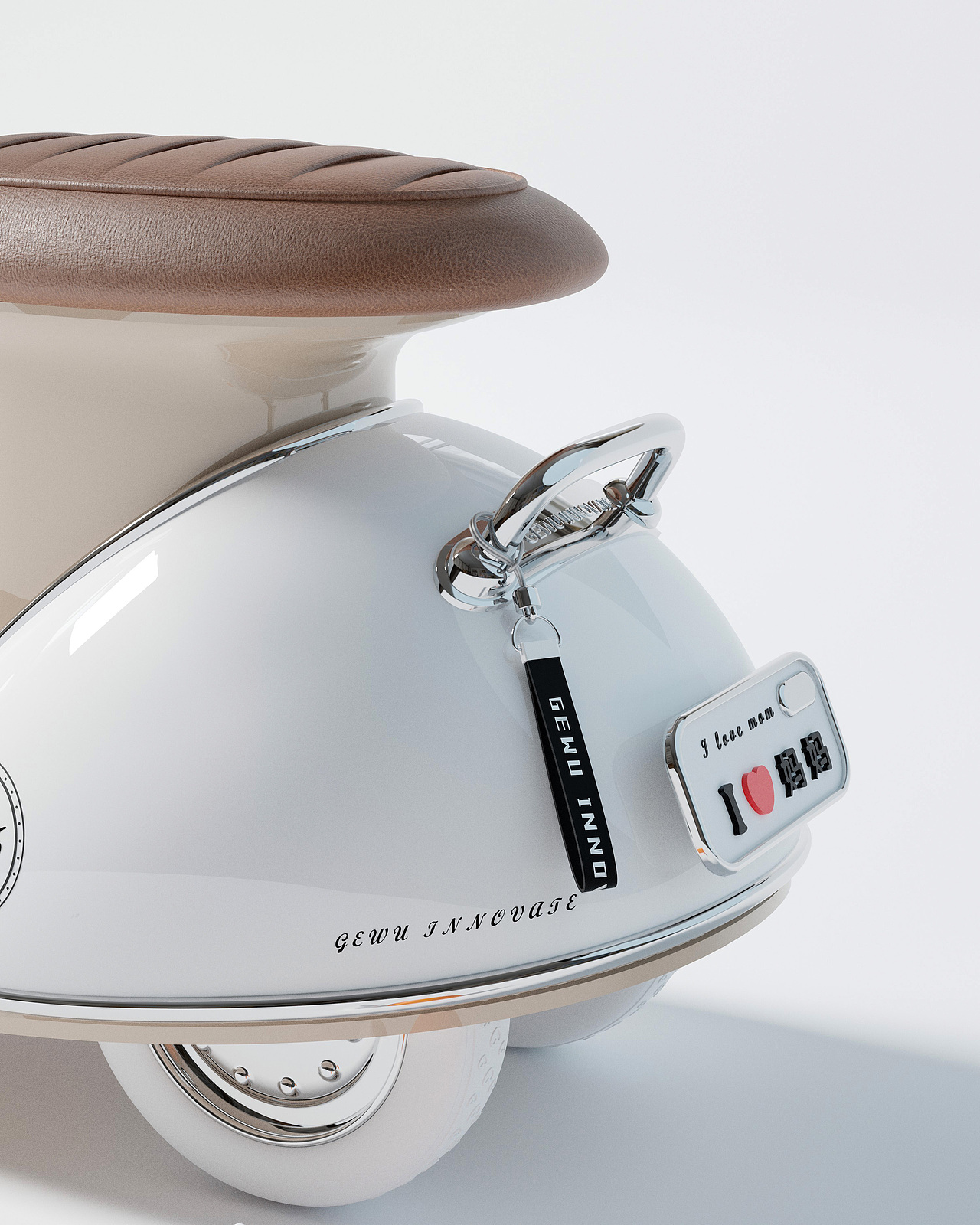 格物创新设计-小蜗牛儿童电动车