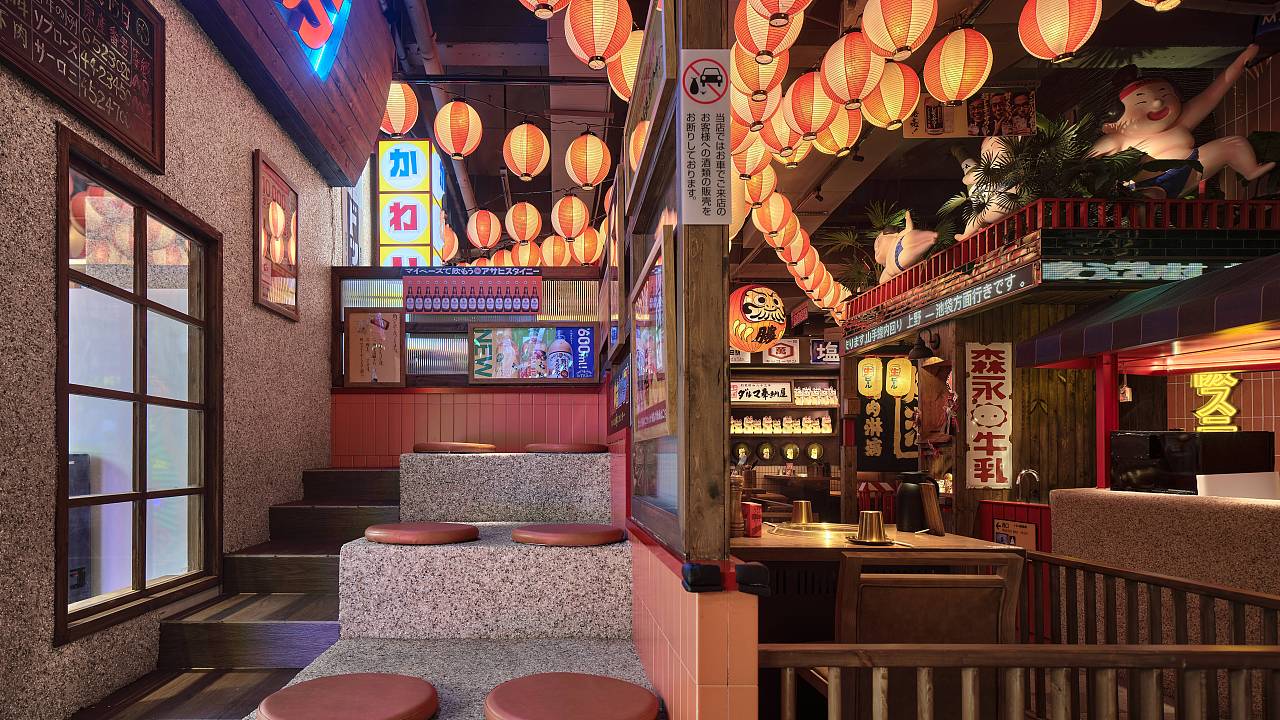 【餐饮空间】MIKO MIKO 日式和牛烧肉（图ZMzU2MTQxOTQ0） - 酒店餐饮设计 - 站酷设计师南京拿云室内设计原创素材 - 站酷ZCOOL