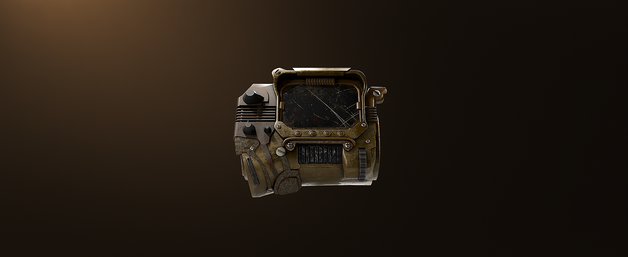 辐射3 PIP-BOY 产品表现渲染（图ZMzU1ODQwNzA4） - 产品 - 站酷设计师1101nono原创素材 - 站酷ZCOOL