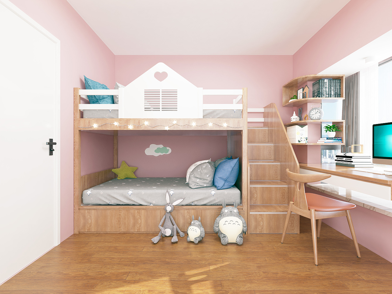 深圳口山全案设计:小户型也有新春天,让人眼前一亮!