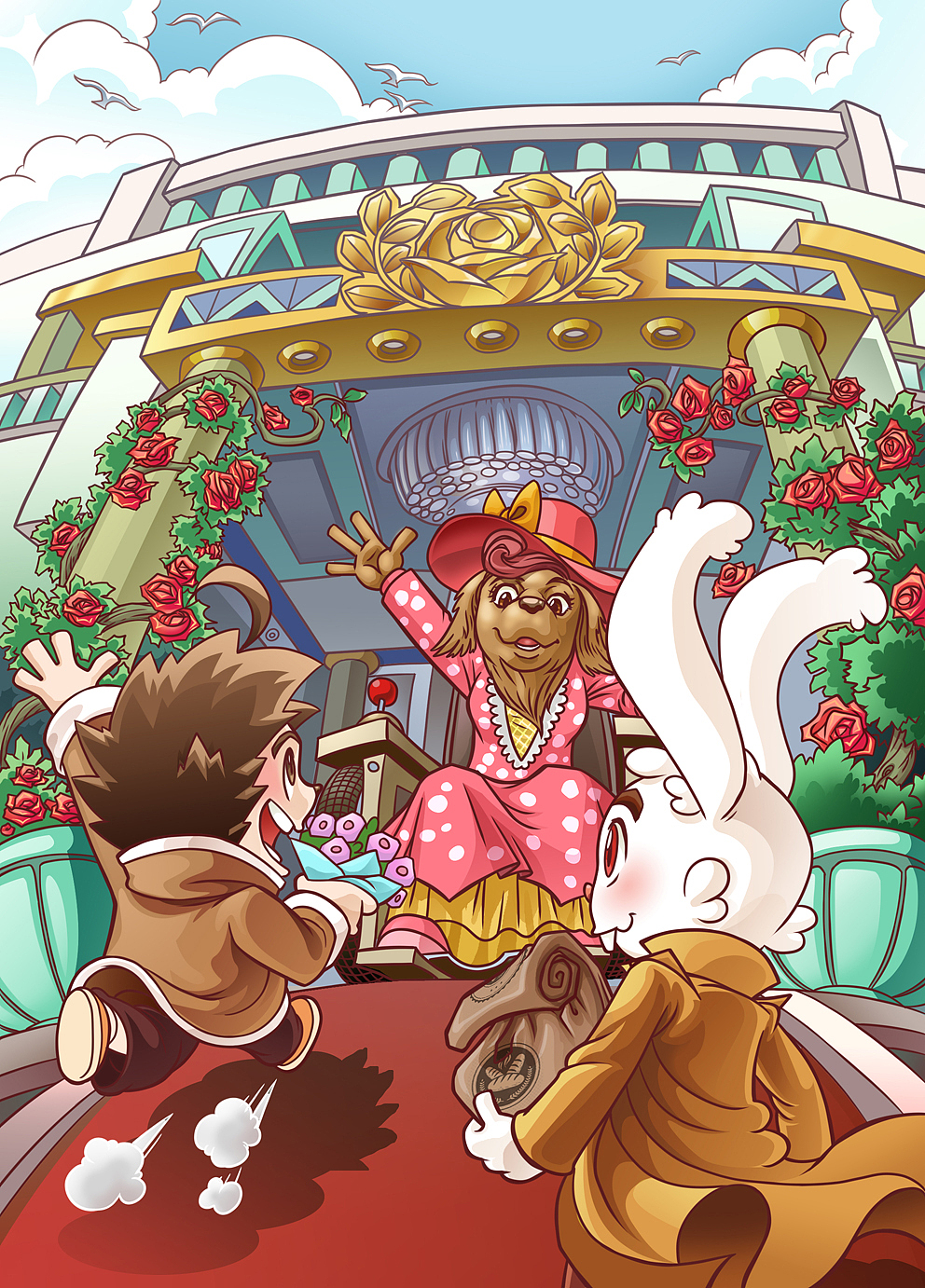 《骑士街九号》少年神探冒险推理故事配插 之三