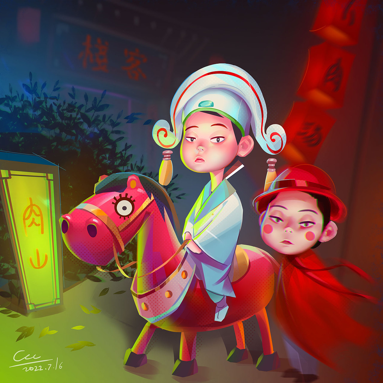 灵感来自小伙伴的同年旅行照（图ZMzQ5NDY4MTIw） - 游戏原画 - 站酷设计师欢乐小闪电原创素材 - 站酷ZCOOL