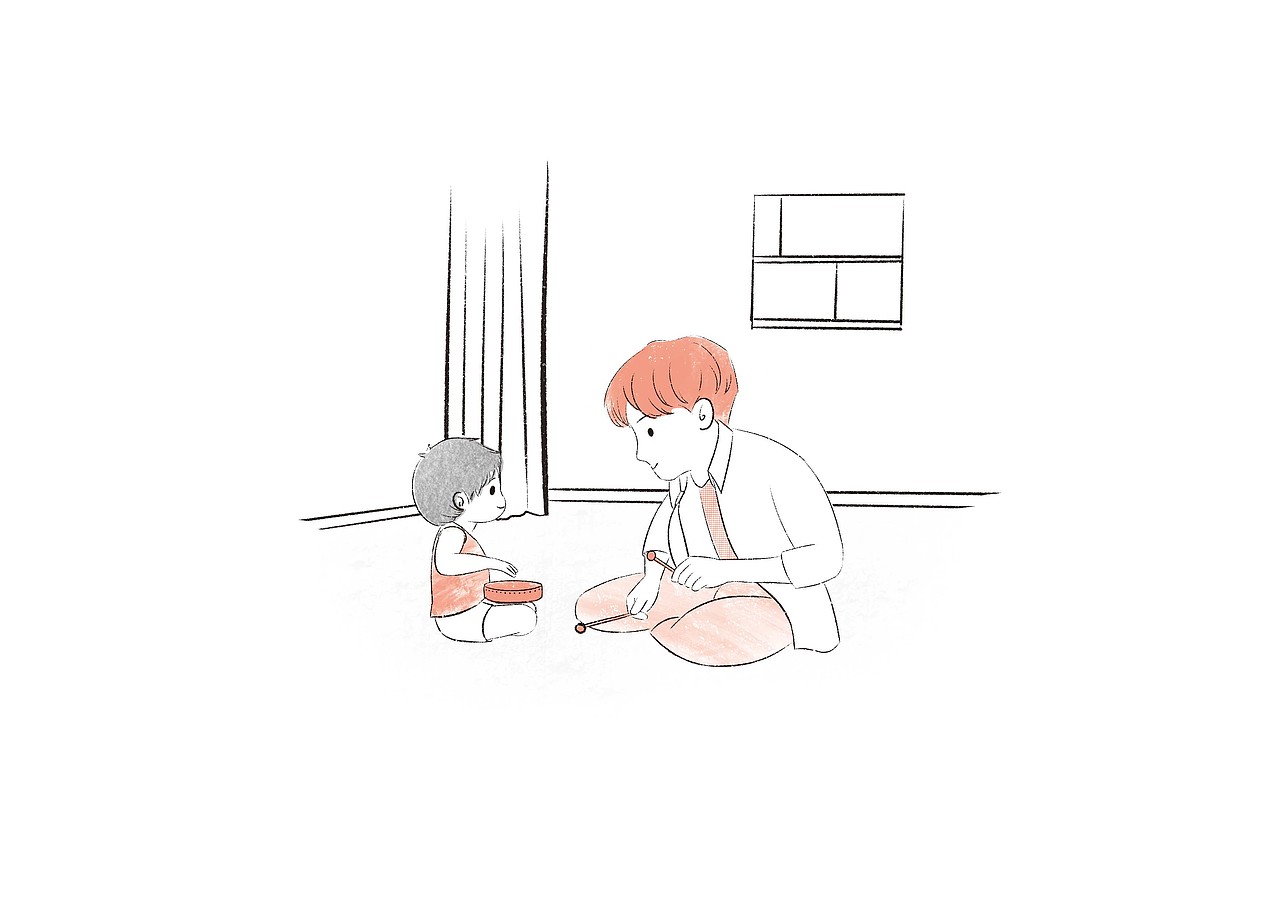 儿童插画简笔双色漫画（图ZMzEzMzI5Mjcy） - 儿童插画 - 站酷设计师是大池啊原创素材 - 站酷ZCOOL