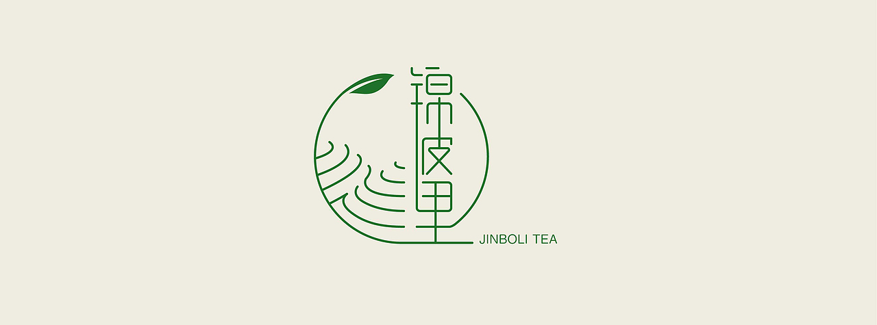 锦波里-茶叶品牌logo