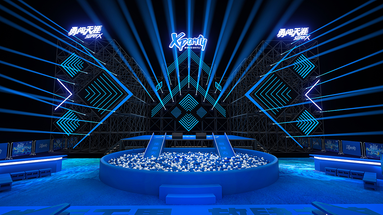 雪花Xparty（图ZMzM3NDk3Nzk2） - 其他三维 - 站酷设计师设计师的咆哮原创素材 - 站酷ZCOOL