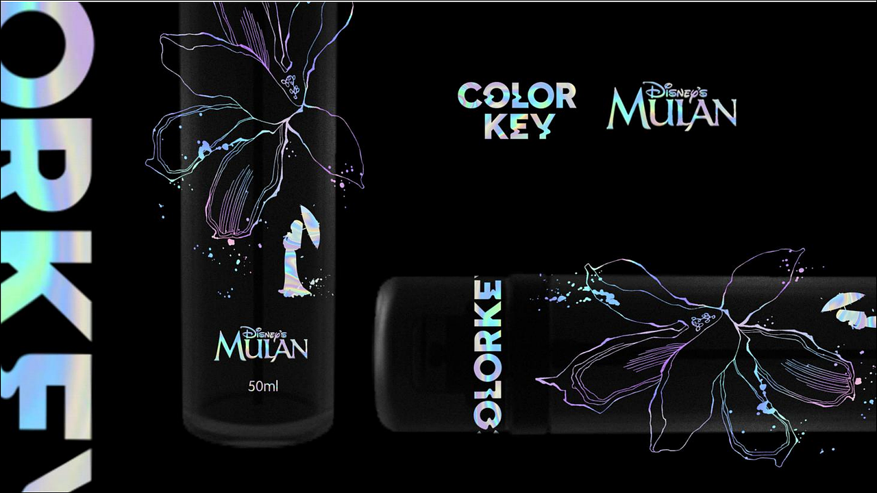 COLORKEY彩妆产品设计IP联名设计产品外观设计效果图