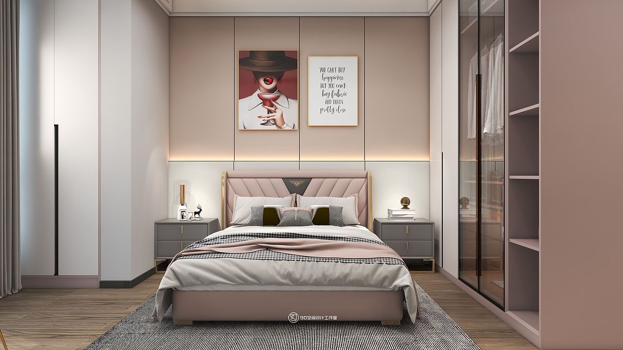 90空间设计∣181㎡轻奢风格，在经典中寻求当下的时尚（图ZMzAyMzM2MjY0） - 家装设计 - 站酷设计师设计师赵响原创素材 - 站酷ZCOOL