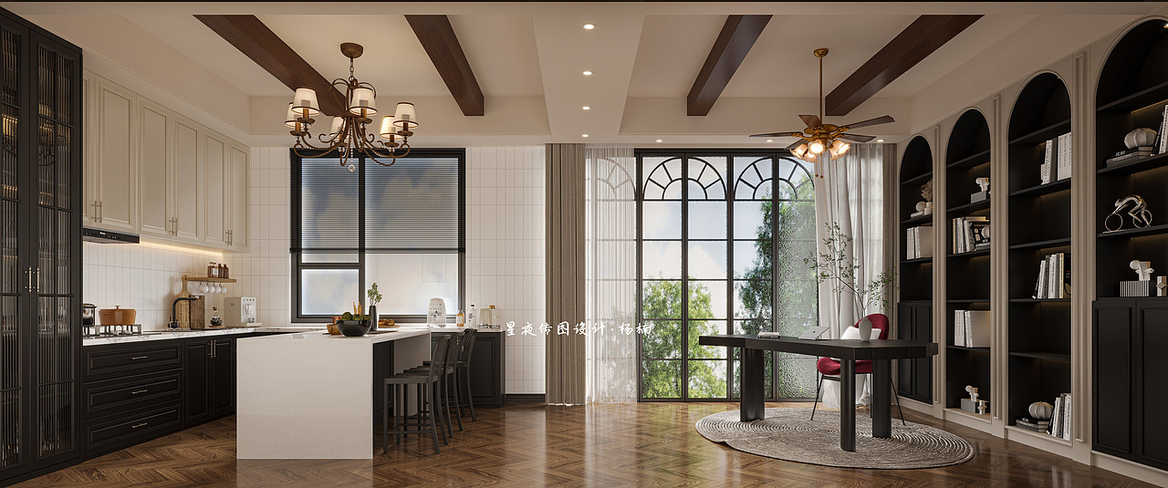 法式复古风别墅｜生活如浪漫的诗篇！