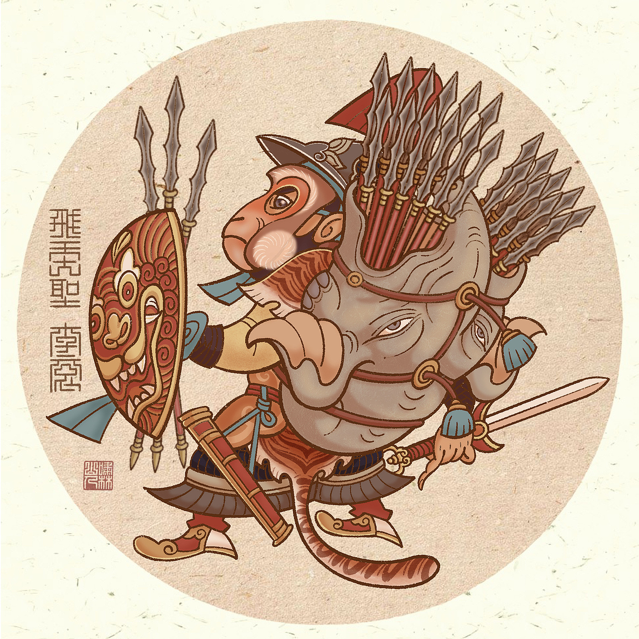 【水浒江湖绘卷】108将第一弹