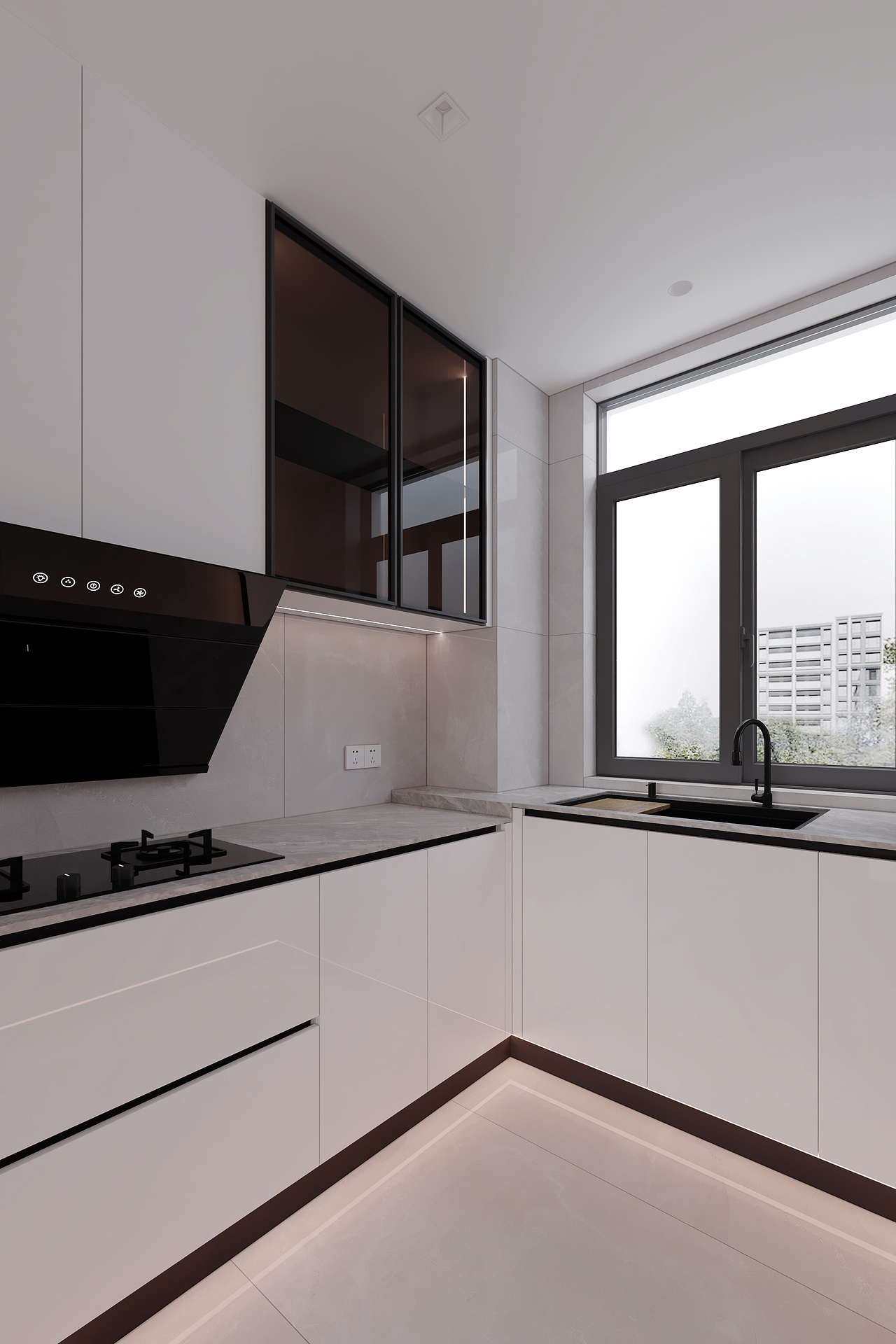 几何共社丨330m²顶层平墅，沉静疗愈的居心之所（图ZMzU2NjI0NzUy） - 家装设计 - 站酷设计师黑米洲原创素材 - 站酷ZCOOL