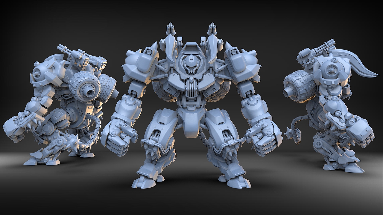 裂地玄甲 机甲形态