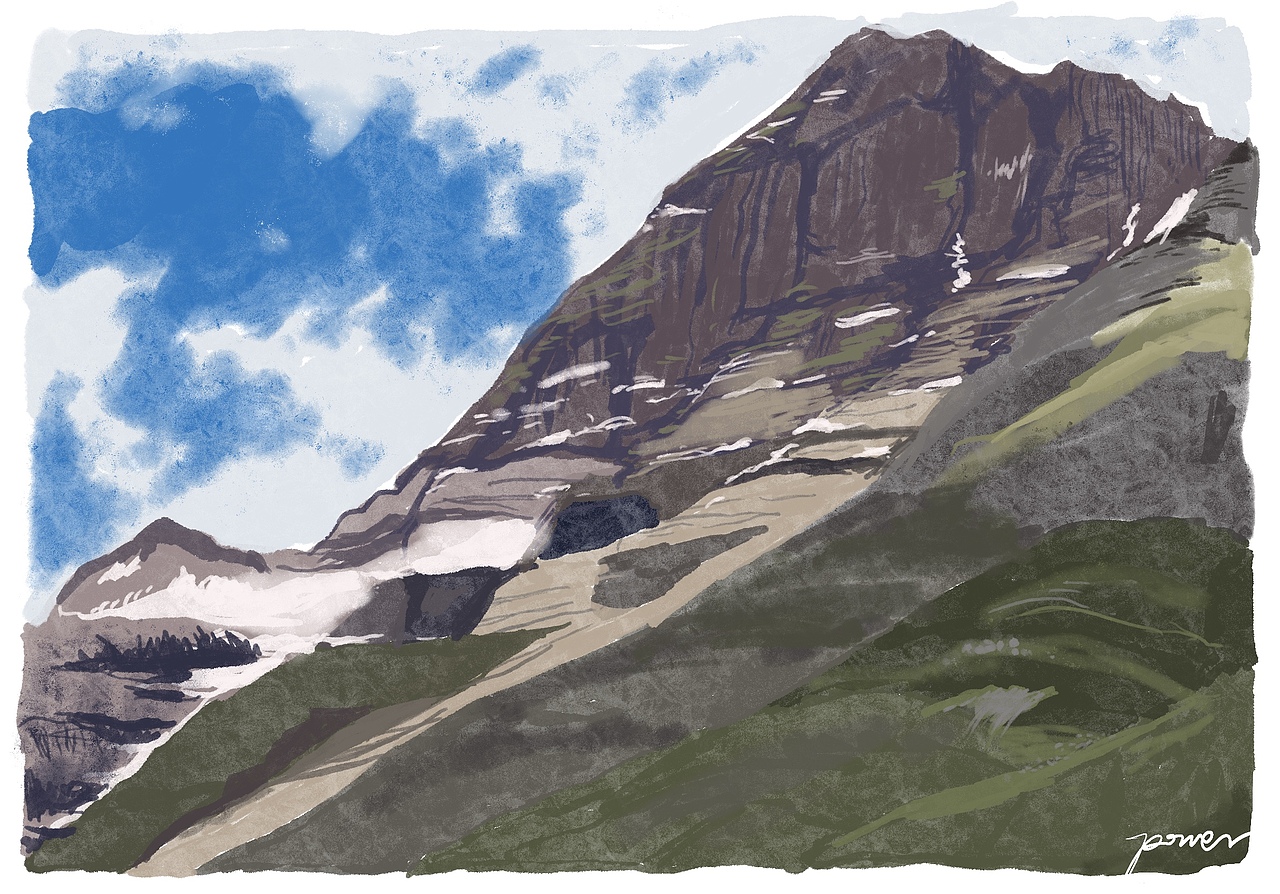 一些旅行的风景画（图ZMzQ3NDY2OTQw） - 艺术插画 - 站酷设计师powerSHEN原创素材 - 站酷ZCOOL