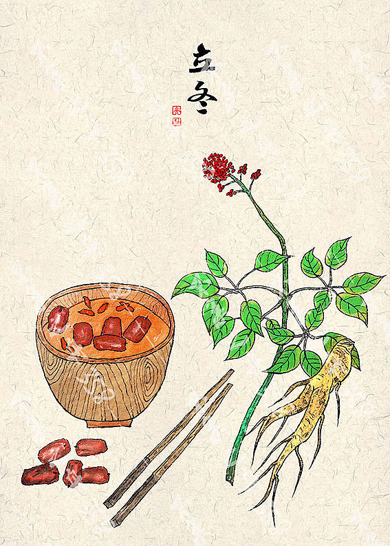 二十四节气--冬季篇（图ZMzAwMDU4NTAw） - 商业插画 - 站酷设计师夜不白358原创素材 - 站酷ZCOOL