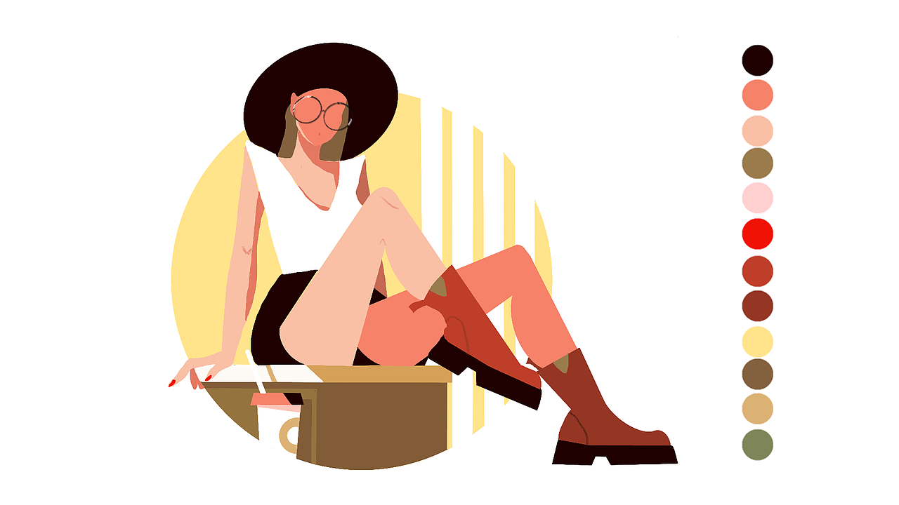 运营插画设计-人物篇