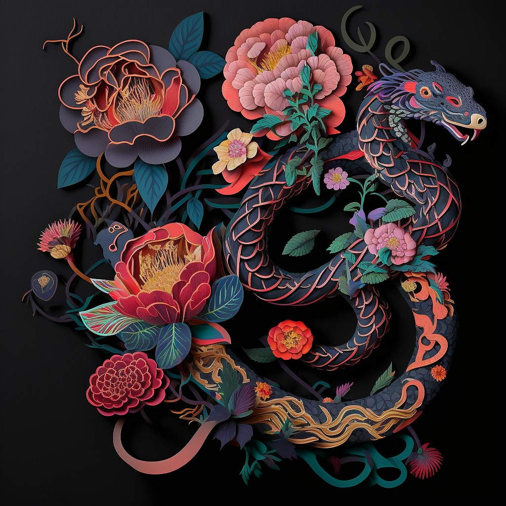 剪纸风格的生肖~第二窝!