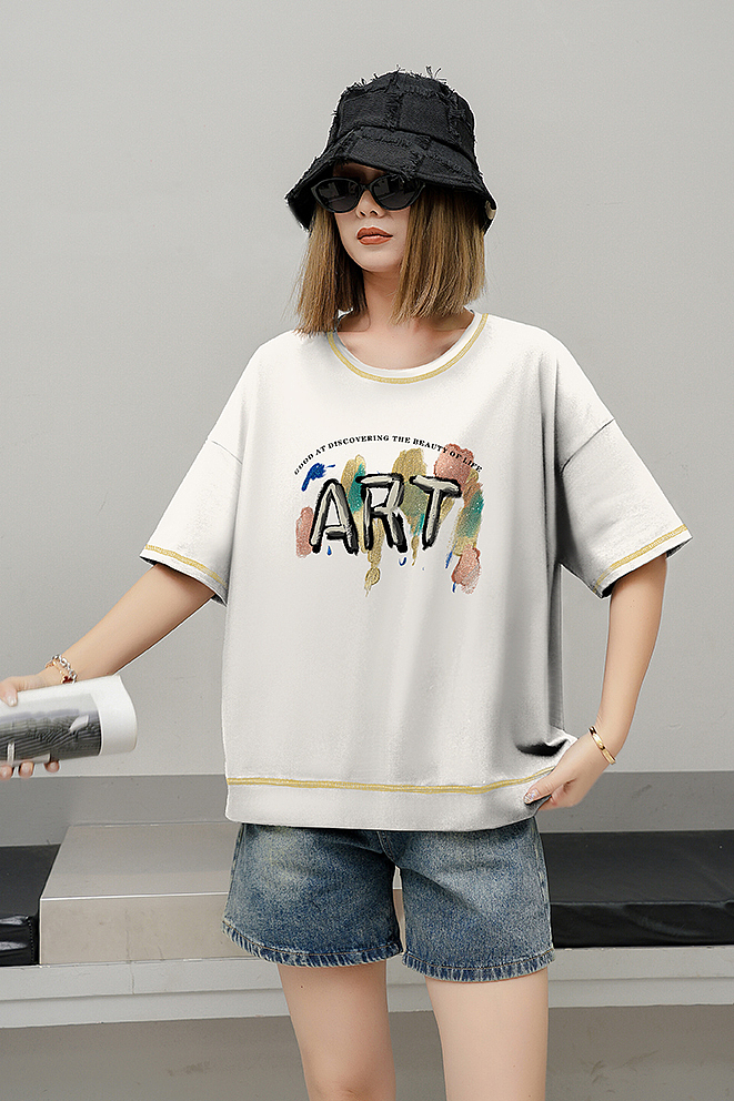 女装T恤设计图案006（图ZMzYxODIyNTA0） - 休闲/流行服饰 - 站酷设计师金玉水函漫画原创素材 - 站酷ZCOOL