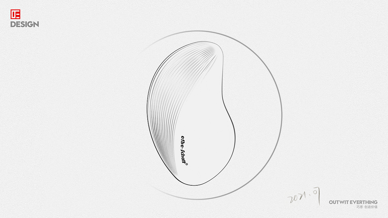 利用磁吸开盒方式。一来是能保持梳齿的干净卫生便于收纳放到包包里,二是耐用性,不会因为卡扣的时间开合会造成松动,确保了产品的完整性!贴合内掌产品表面采用两种纹理设计,靠近拇指侧采用秀发柔顺线条设计,而另一端采用具有亲肤感的表面,防止滑落,方便爱美的女生们随时都可护理美发哦!配色采用当下时尚的渐变饱和度高的颜色,年轻时尚,整体上更是从质感上解决视觉体验感!