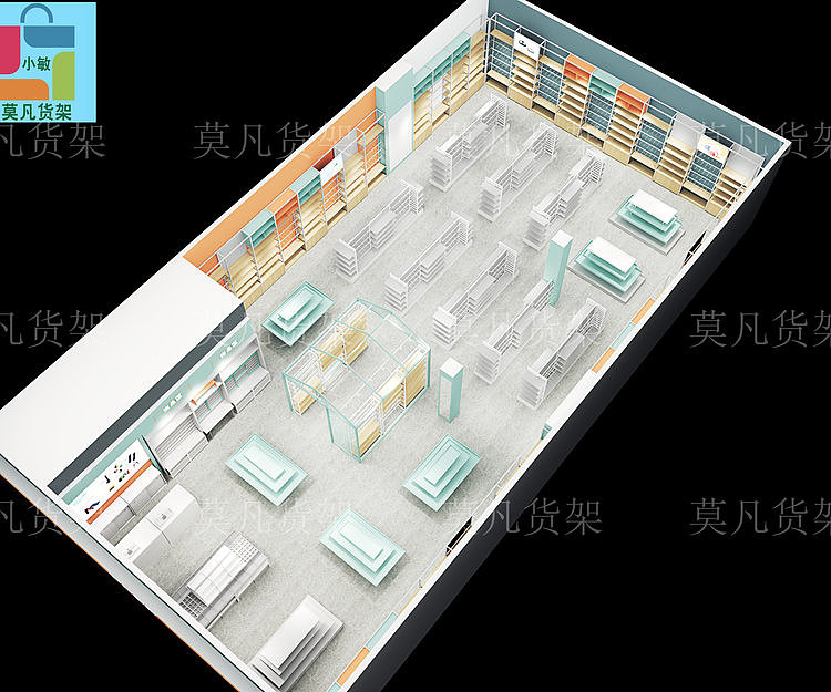 KKV展示架定位升级值得客户信赖-莫凡货架布局形象设计