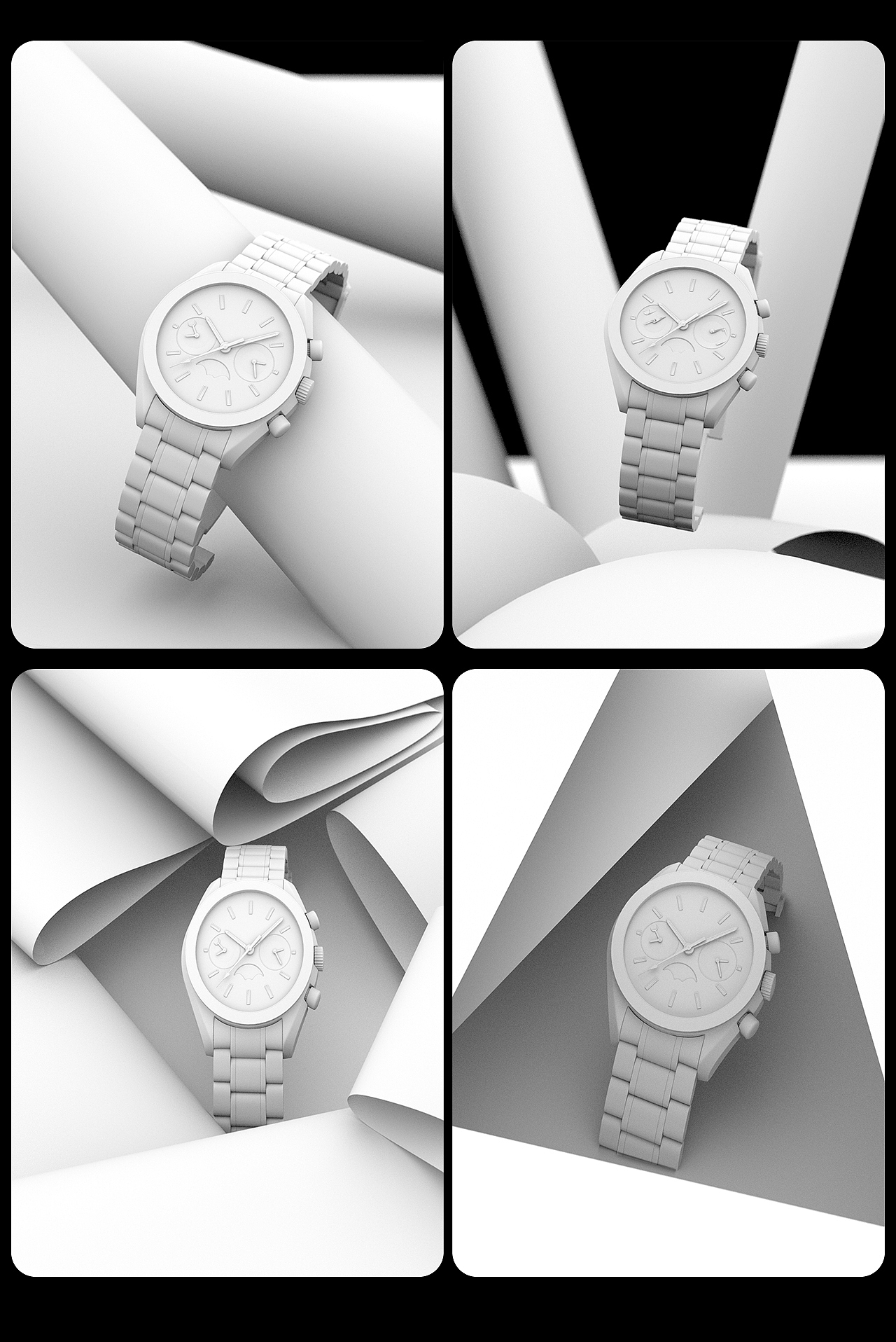 C4D手表渲染练习