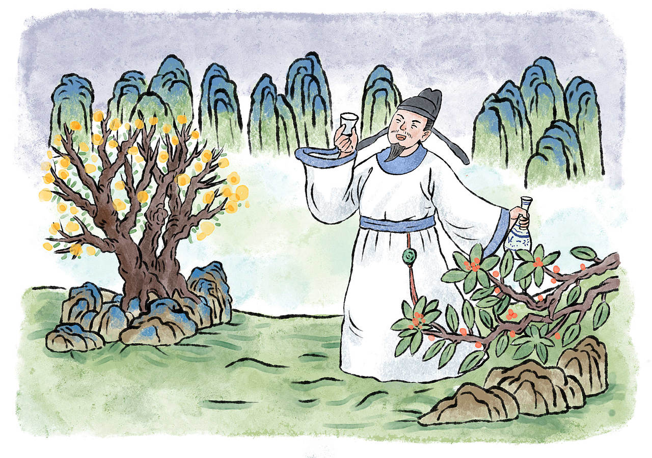 【古风插画】四川教育出版社-国学古诗词项目-合集2