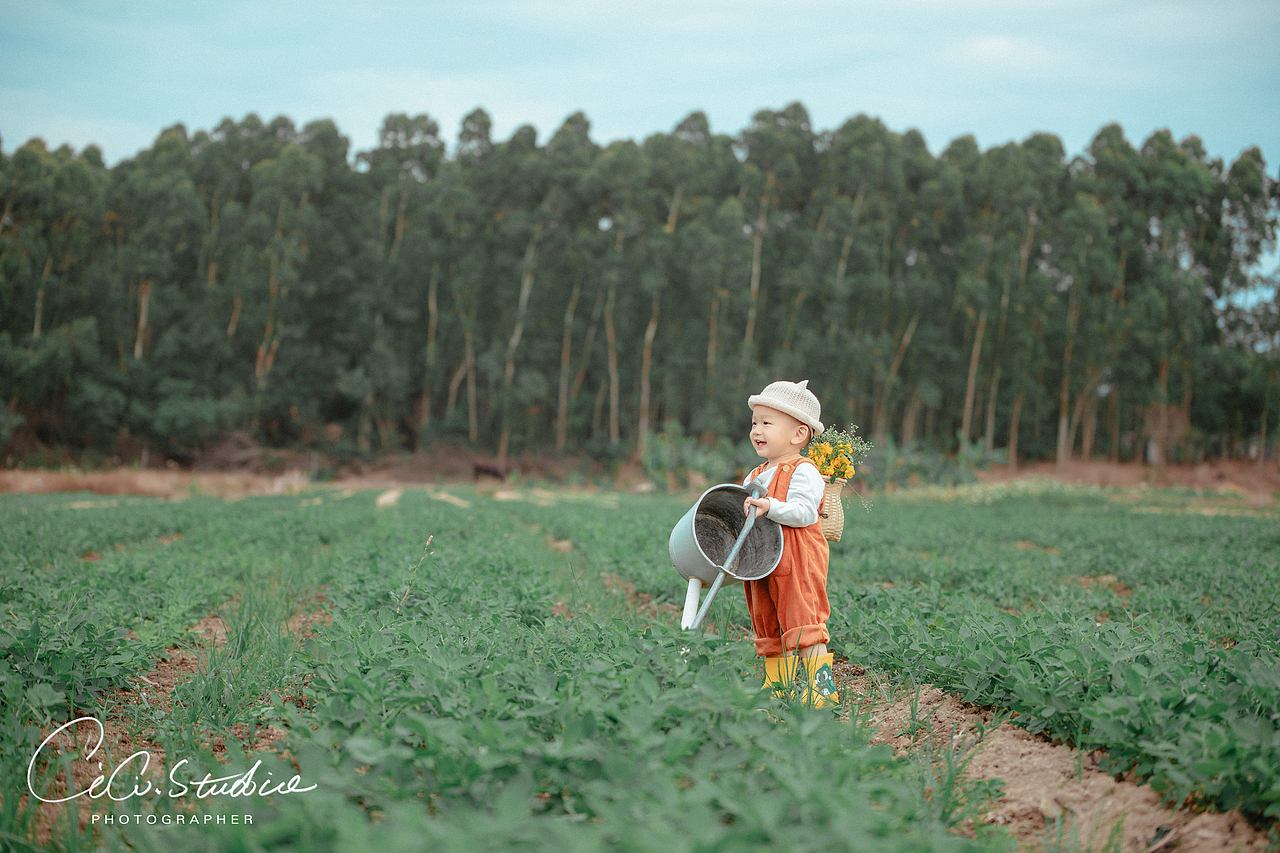 立夏-小盆友下地干农活咯