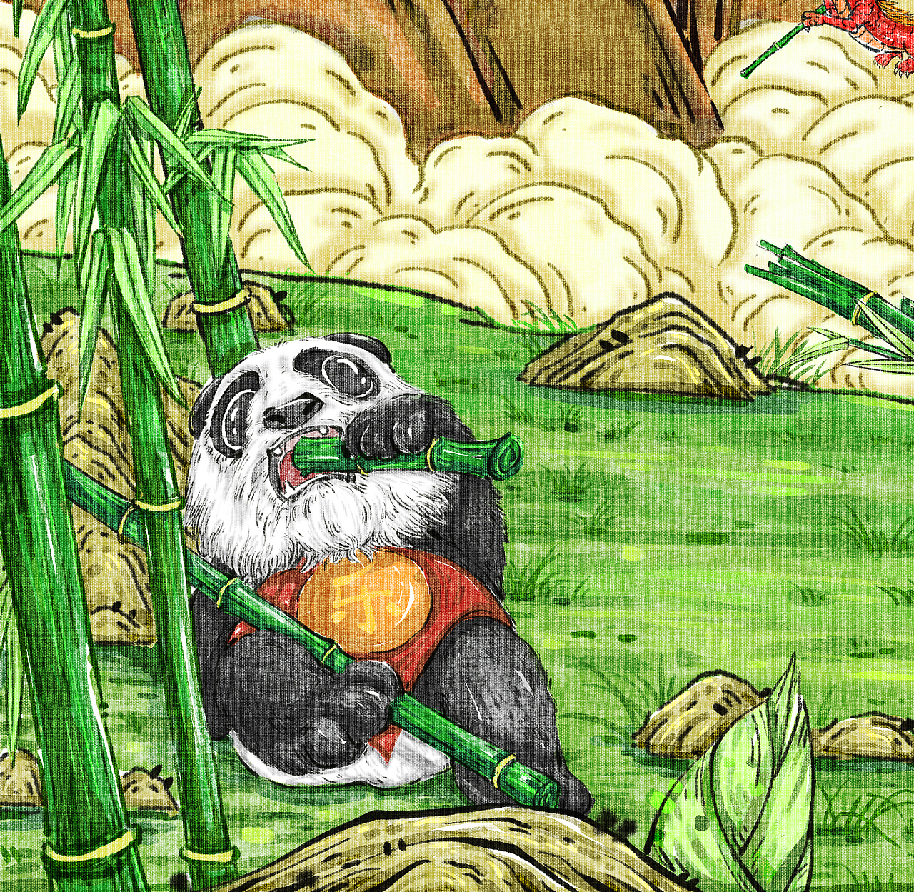 原创《弭乐游记》系列插画部分插图（图ZMzQ4MzMwNzY4） - 绘本 - 站酷设计师森霖Art原创素材 - 站酷ZCOOL