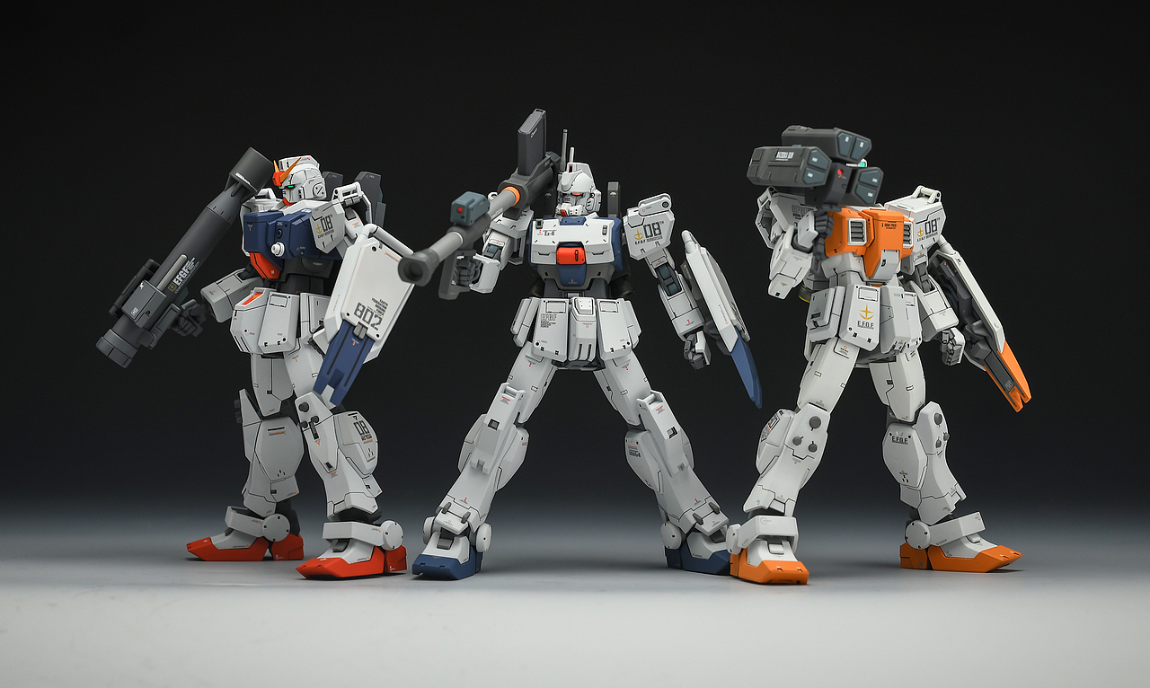 科幻模型设计制作｜《HG 08MS小队》附改造过程（图ZMzIwNjc4MjQ0） - 手办/模玩 - 站酷设计师逍遥2003原创素材 - 站酷ZCOOL