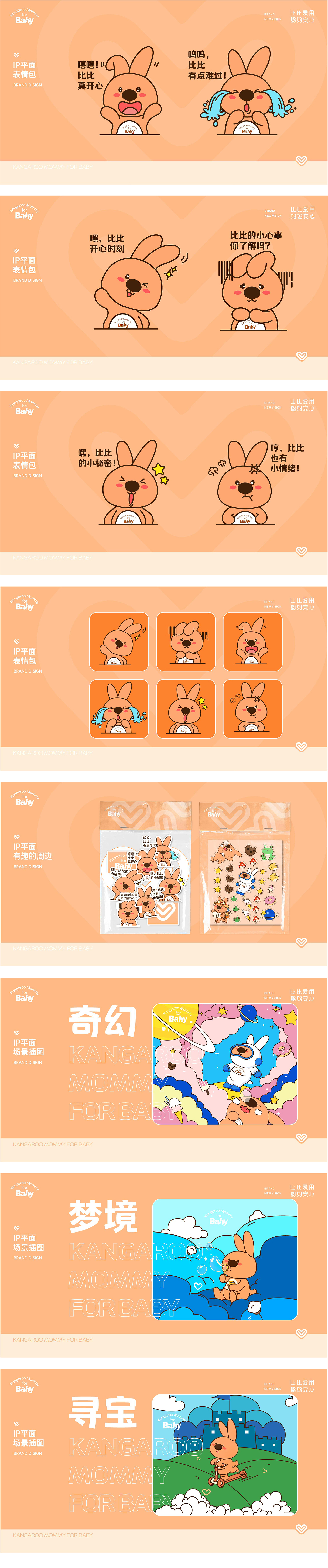 袋鼠比比-品牌视觉体系升级