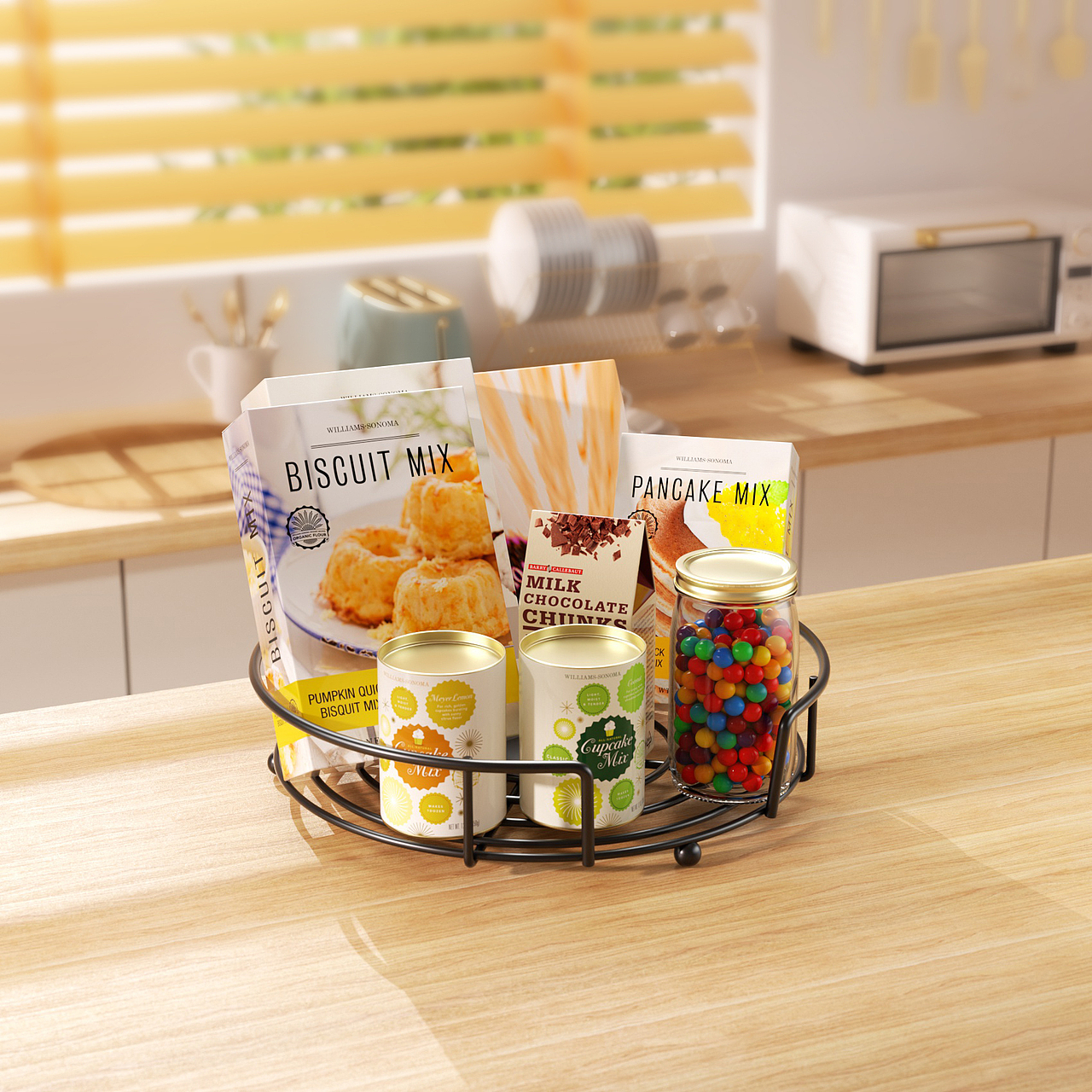 空气炸锅纸收纳架