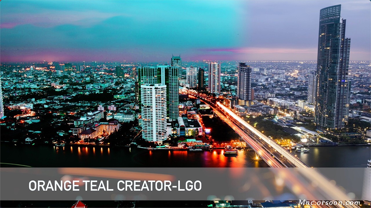 Orange & Teal大片级专业电影3D LUTs预设