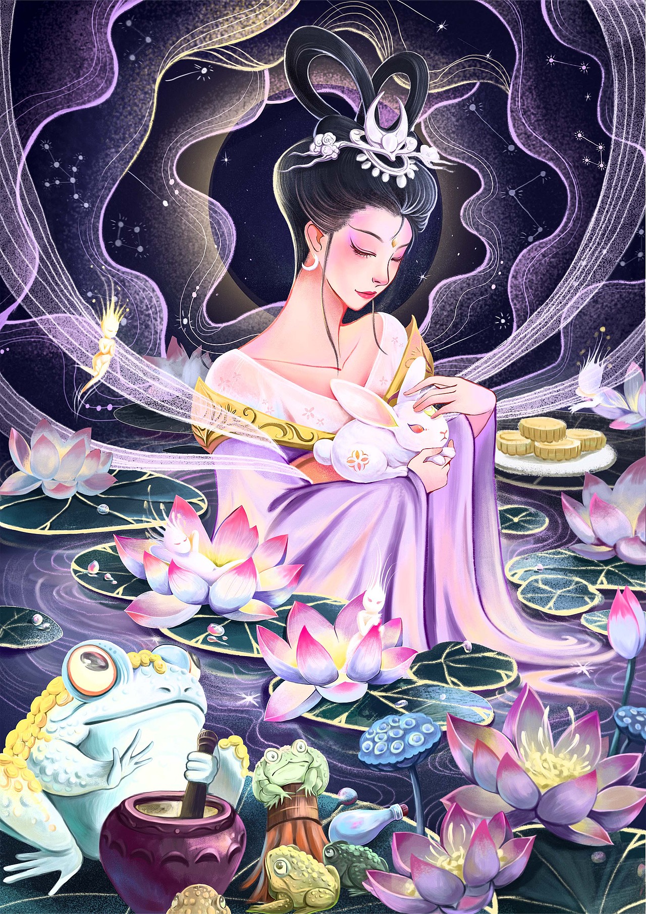 《神话女神》（图ZMzMzNDIyMzYw） - 创作习作 - 站酷设计师桔子xu原创素材 - 站酷ZCOOL