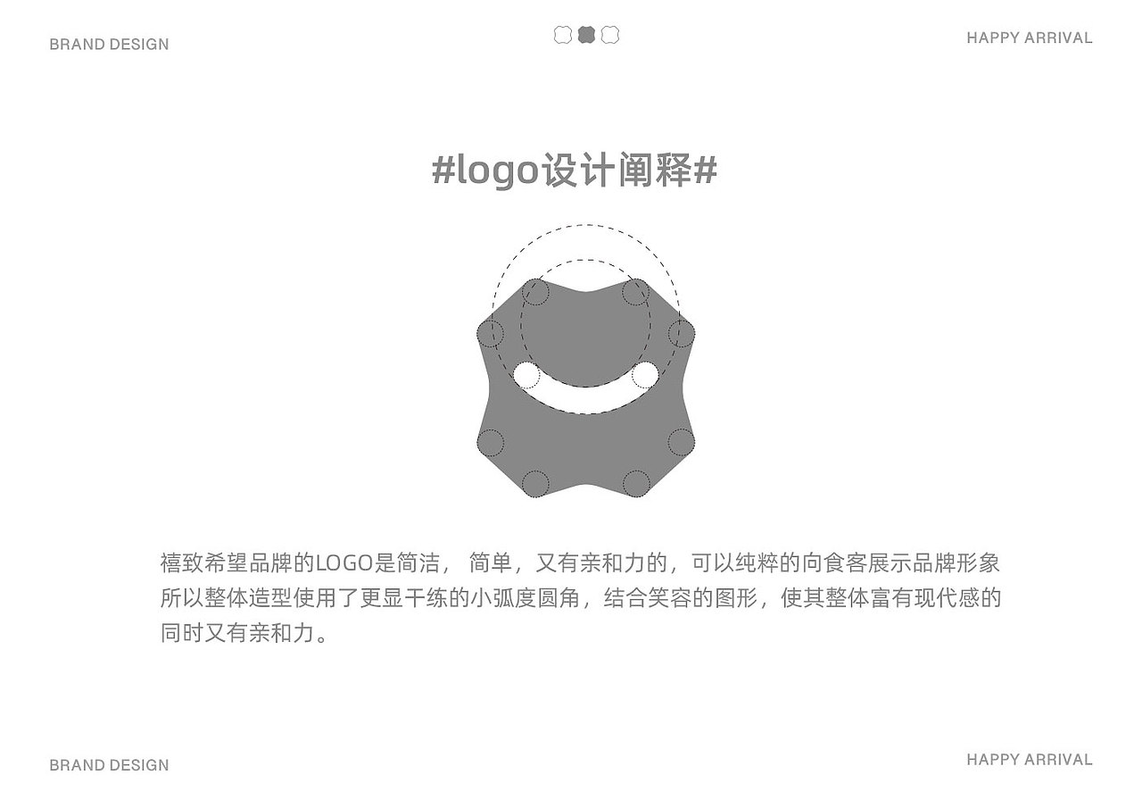 禧致精品蛋糕店logo及包装设计