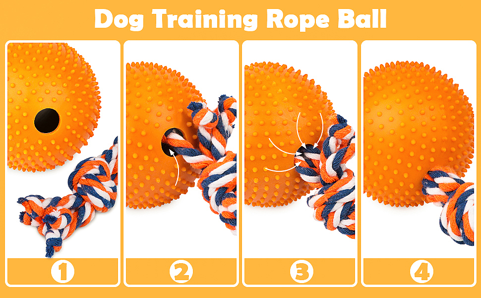 橙色宠物咬咬球图片制作