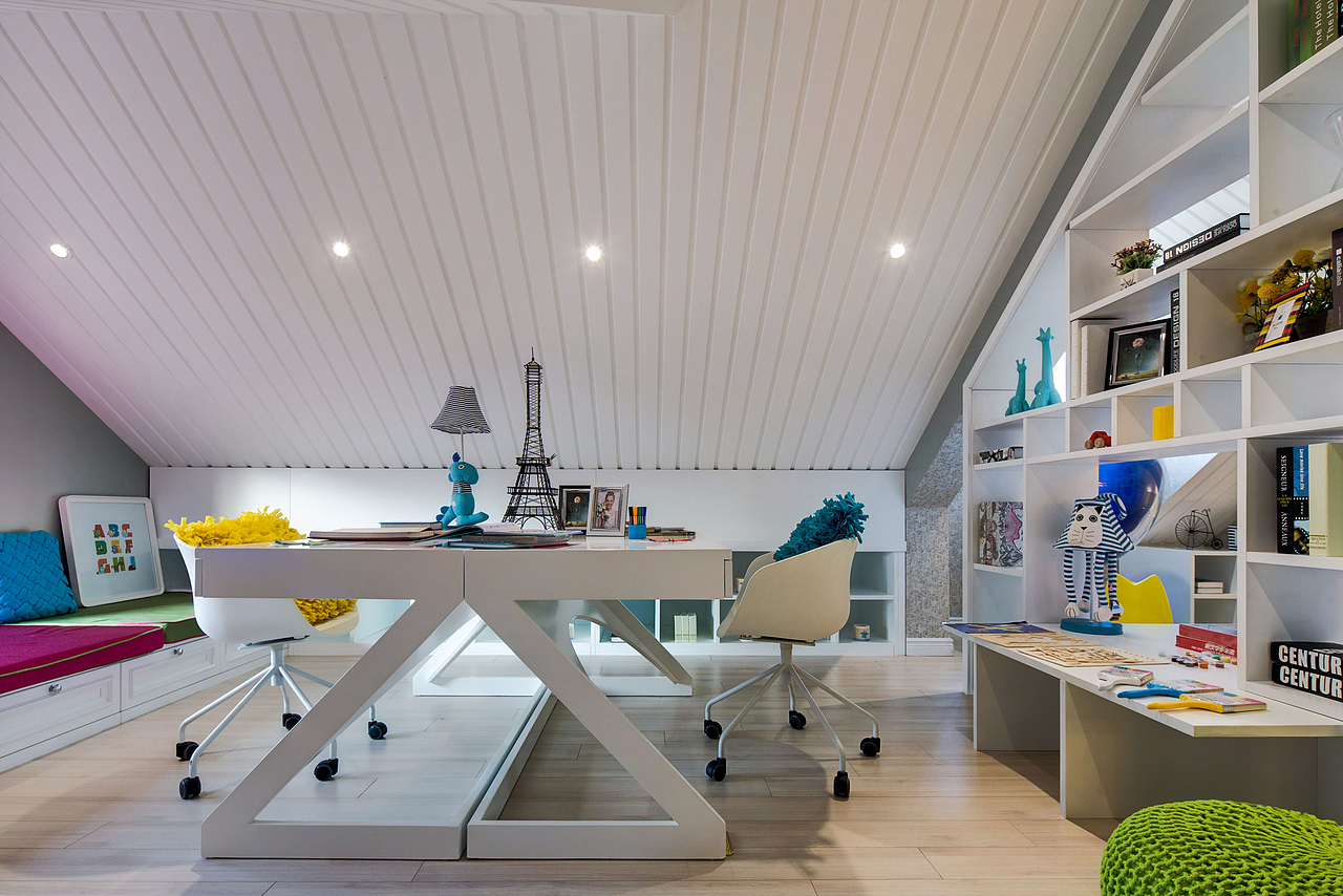 清新风格四居室设计