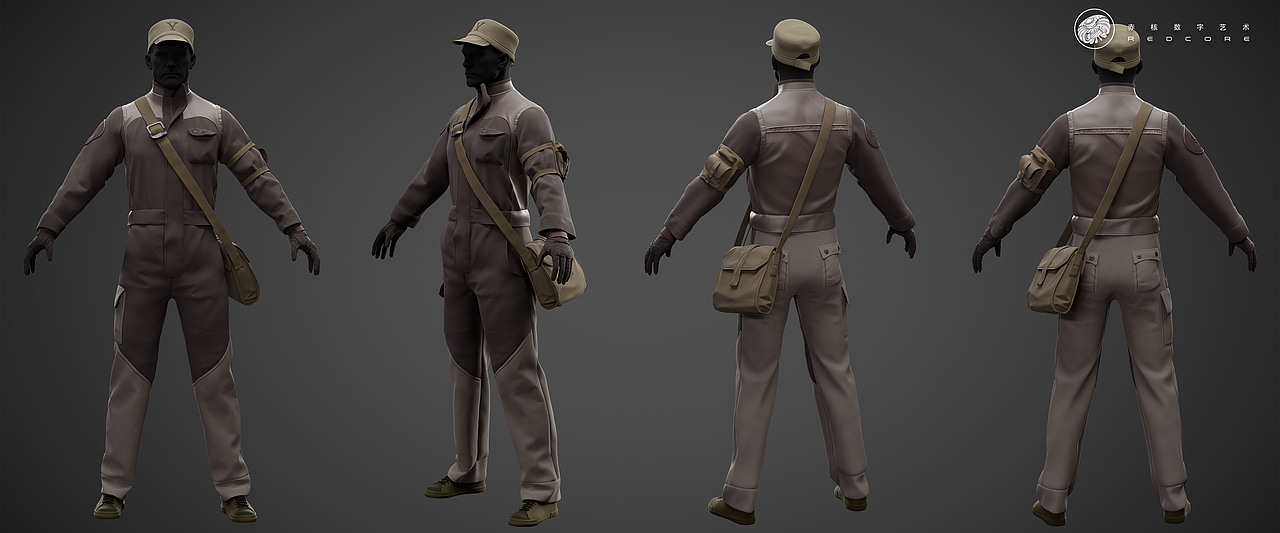 【赤核第十期】布料解算专项训练作品展示-第四弹