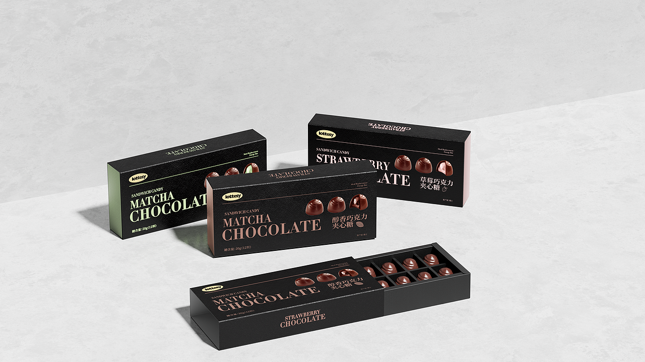 【LOTTESY】巧克力包装设计（图ZMzI1MjE2MjIw） - 包装 - 站酷设计师无声so原创素材 - 站酷ZCOOL